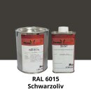 Farblack Hesse Lignal 2K DBM 423 - RAL 6015 Schwarzoliv 1 Liter
