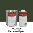 Farblack Hesse Lignal 2K DBM 423 - RAL 6020 Chromoxidgrün 1 Liter
