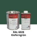 Farblack Hesse Lignal 2K DBM 423 - RAL 6028 Kieferngrün 1 Liter