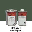 Farblack Hesse Lignal 2K DBM 423 - RAL 6031 Bronzegrün 1 Liter
