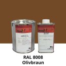 Farblack Hesse Lignal 2K DBM 423 - RAL 8008 Olivbraun 1...