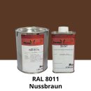 Farblack Hesse Lignal 2K DBM 423 - RAL 8011 Nussbraun 1 Liter