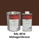 Farblack Hesse Lignal 2K DBM 423 - RAL 8016 Mahagonibraun...