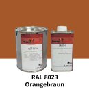 Farblack Hesse Lignal 2K DBM 423 - RAL 8023 Orangebraun 1...