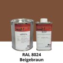 Farblack Hesse Lignal 2K DBM 423 - RAL 8024 Beigebraun 1 Liter