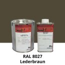 Farblack Hesse Lignal 2K DBM 423 - RAL 8027 Lederbraun 1 Liter
