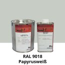 Farblack Hesse Lignal 2K DBM 423 - RAL 9018 Papyrusweiß 1 Liter