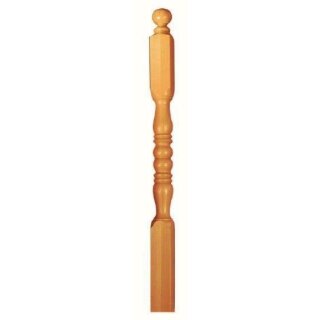 gedrechselte Säulen Holz Geländer Pfosten Treppensäulen Holzpfosten Holzsäulen Buche Säule -/ Treppenpfosten - Treppengeländer Treppensäule Nr. 18 unbehandelt