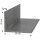 Aluminium L-Profil 25x20 x 2 mm Winkel Winkelprofil Stange Alu Aluminiumprofil Länge: 800mm / 80cm / 0,8m
