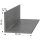 Aluminium L-Profil 50x20 x 2 mm Winkel Winkelprofil Stange Alu Aluminiumprofil Länge: 400mm / 40cm / 0,4m
