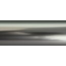 Aluminium Rundrohr Ø 43 x 2 mm Edelstahloptik eloxiert Länge:  2800 mm / 280 cm / 2,8 m