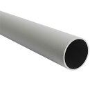 Aluminium Rundrohr Ø 43 x 2 mm Weiß eloxiert RAL 9002  Länge: 1200 mm / 120 cm / 1,2 m