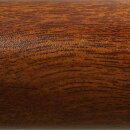 Aluminium Rundrohr Ø 43 x 2 mm Holz - Mahagoni Holzdekor Länge: 4000 mm / 400 cm / 4,0 m