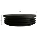 Lamellenstopfen rund 1 Stück Rundrohr Ø 90 x 2 mm