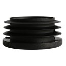Lamellenstopfen rund 10 Stück Rundrohr Ø 40 x 2 mm
