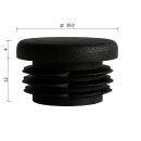 Lamellenstopfen rund 20 Stück Rundrohr Ø 26,9 x 2 mm