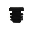 Lamellenstopfen quadratisch 2 Stück Quadratrohr 15 x 15 x 2 mm