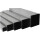 Lamellenstopfen quadratisch 6 Stück Quadratrohr 40 x 40 x 2 mm