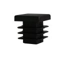 Lamellenstopfen quadratisch 50 Stück Quadratrohr 15 x 15 x 2 mm