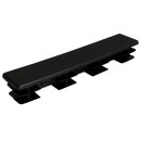 Kunststoffkappen rechteckig 50 Stück Rechteckrohr 100 x 20 x 2 mm
