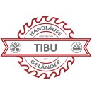 Edelstahl Geländer Bausatz mit Buche Handlauf, Länge 2,8 m mit 3 Pfosten mit 7 Streben