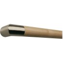 Ahorn Handlauf Holz &Oslash; 42 mm mit Edelstahlenden ohne Handlaufhalter