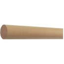 Ahorn Handlauf Holz &Oslash; 42 mm mit Holzenden ohne Handlaufhalter