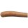 Buche Holz Handlauf Ø 42 mm mit Holzenden ohne Handlaufhalter, Länge 130 cm und Holzkrümmling