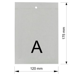 Größe A 120 x 175 mm | 100 x 165 mm